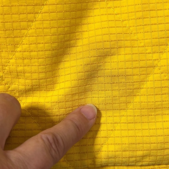 Tommy Hilfiger Vintage Yellow Quilted Vest  Insert Women’s Medium Outerwear Fall - Picture 13 of 16